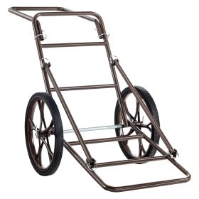 VEVOR Deer Cart, 500 LBS Capacity Folding Game Cart, Deer Cart Game Hauler with 17" Big Rubber Wheel & Ergonomic Handle