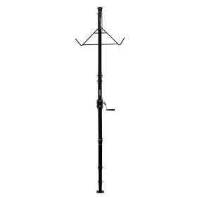 VEVOR Truck Hitch Game Hoist, 400 lbs Load Capacity, Hunting Deer Hoist with 2-inch Receiver, 360-Degree Swivel Shaft & Adjustable Height