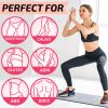 Thick Travel Yoga Mat with Carrying Strap